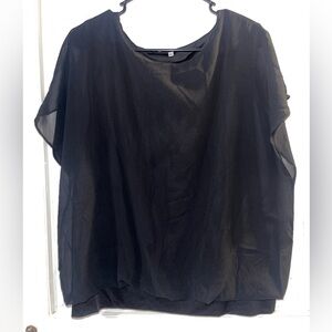 Elegant Black Women's Top